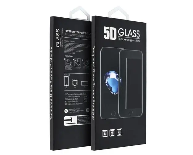 Folie de protectie Ecran OEM pentru Honor 200, Sticla Securizata, Full Glue, 5D, Neagra