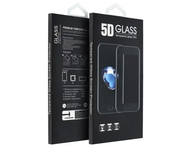 Folie de protectie Ecran Privacy OEM pentru Apple iPhone 16 Pro, Sticla Securizata, Full Glue, 5D