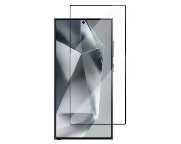 Folie de protectie Ecran Vmax pentru Samsung Galaxy S24 Ultra S928, Sticla Securizata, Full Glue, 9D, Neagra