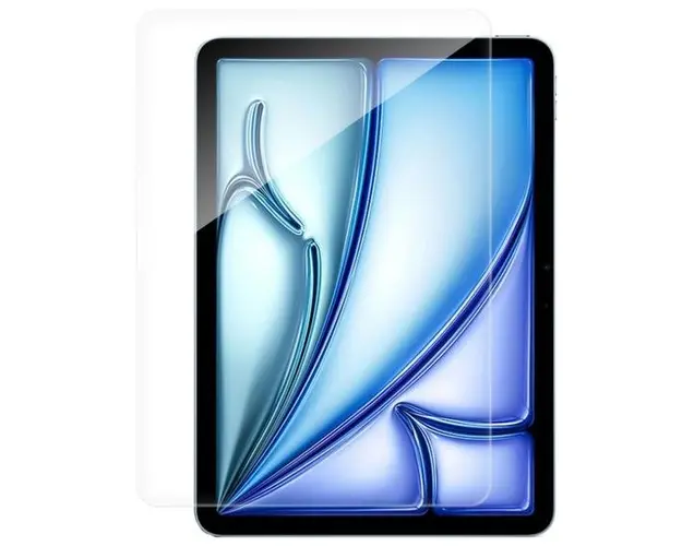 Folie de protectie Ecran WZK pentru Apple iPad Air 13 (2024), Sticla Securizata, Full Glue