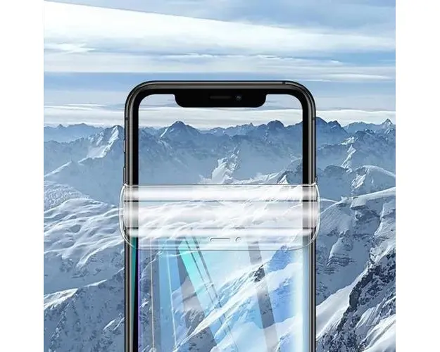 Folie Silicon Devia DVFSASGA35, Antibacterian, pentru Samsung Galaxy A35 (Transparent)