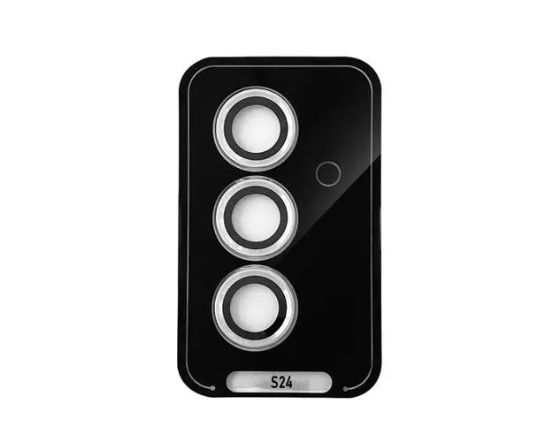 Folie Sticla Camera Devia DFSCPSSGS24A Peak Series pentru Samsung Galaxy S24 (Argintiu)