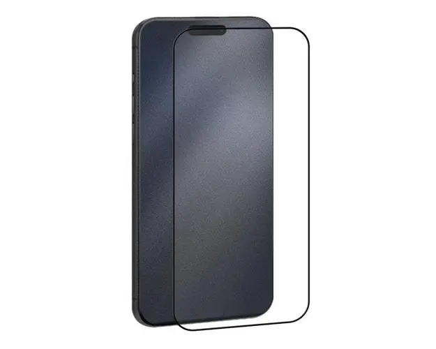 Folie Sticla Anti-Blue Light Mountain Blue Edge Eiger pentru iPhone 16 / 15 / 14 Pro