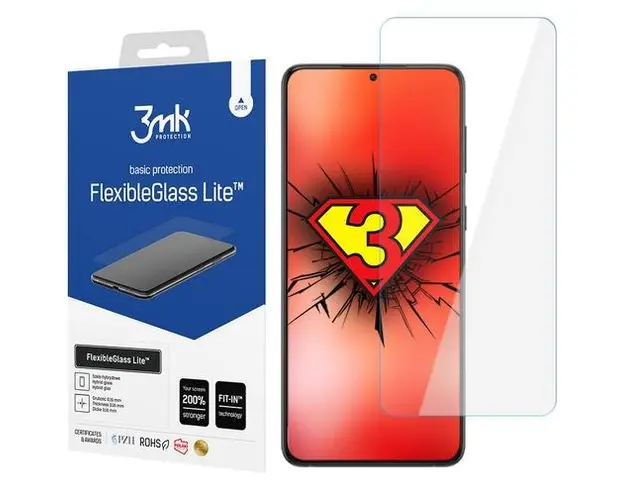 Folie de protectie Ecran 3MK pentru Samsung Galaxy S22 5G S901, Sticla Flexibila, Full Glue