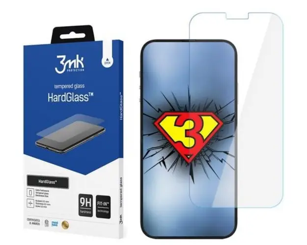 Folie Sticla 3MK HardGlass pentru Apple iPhone 14 Pro (Transparent)