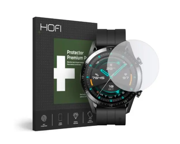 Folie Protectie HOFI PRO+ pentru Huawei Watch GT 2 46mm, Plastic