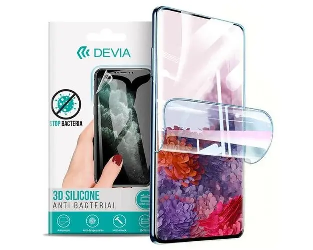 Folie silicon Devia DVFSGP6 pentru Google Pixel 6 (Transparent)