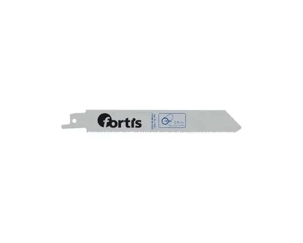 Panza fierastrau sabie Fortis pentru metal 150/130 x 1.8 mm, 5 bucati (Alb)
