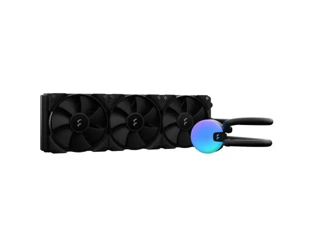 Cooler CPU Fractal Design Lumen S36 V2, 3x 120mm, 2000 rpm, PWM (Negru)