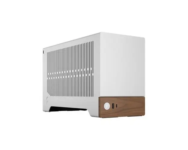 Carcasa Fractal Design Terra Silver FD-C-TER1N-02, ITX, aluminiu, SFF (Alb)