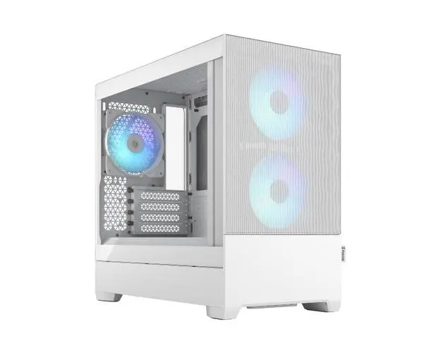 Carcasa Fractal Design Pop Mini Air RGB, Middle Tower, fara sursa, ATX (Alb)