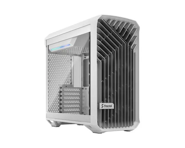 Carcasa Fractal Design Torrent Compact, Middle Tower, fara sursa, ATX, E-ATX (Alb)