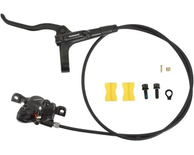 Frana Hidraulica Disc Fata-Stanga Shimano BL-MT200, Conducta 1000Mm, Negru