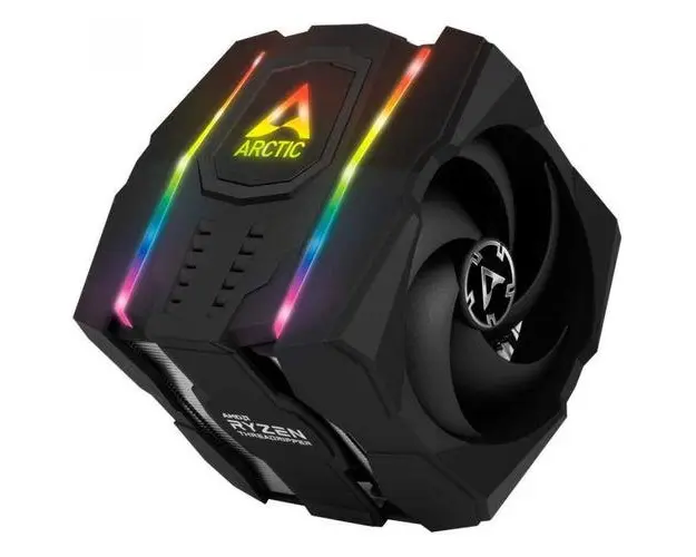 Cooler CPU Arctic Freezer 50 TR, Iluminare ARGB, 1x120mm, 1x140mm