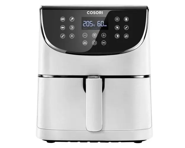 Friteuza cu aer cald Cosori Air Fryer CP158-AF-RXW, 11 Functii, 5.5 L, 1700 W (Alb)