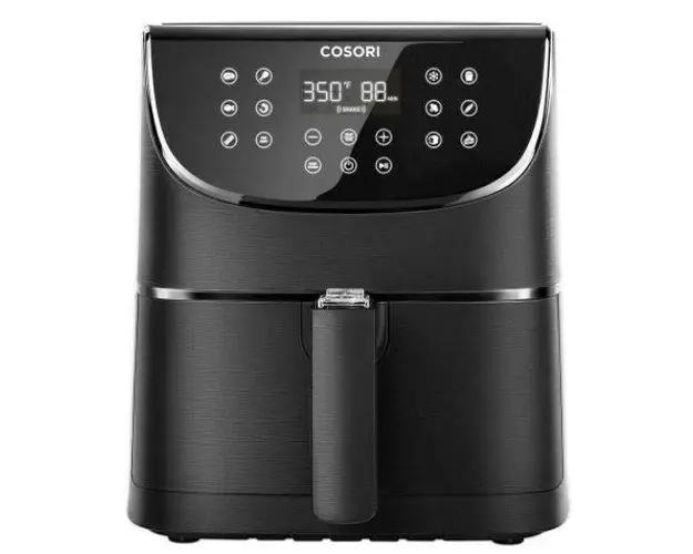 Friteuza cu aer cald Cosori Air Fryer CP158-AF-RXB, 11 Functii, 5.5 L, 1700 W (Negru)