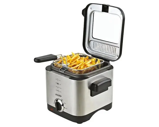 Friteuza Mesko MS4910, 900 W, 1.5 l, Inox (Argintiu/Negru)