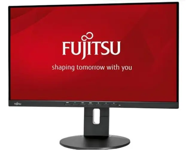 Monitor IPS LED Fujitsu 23.8inch B24-9 TS, Full HD (1920 x 1080), HDMI, DisplayPort, Boxe (Negru)