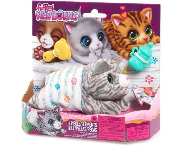 Jucarie interactiva FurReal Newborns, diverse modele