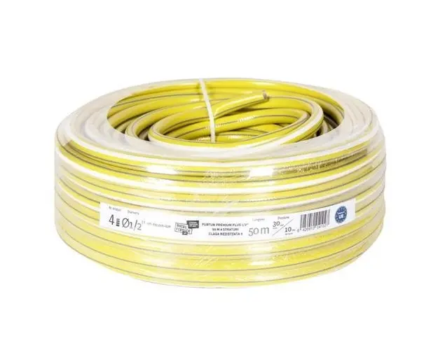 Furtun de apa Micul Fermier MF-FA1005, cu insertie, 50 m, 1/2inch