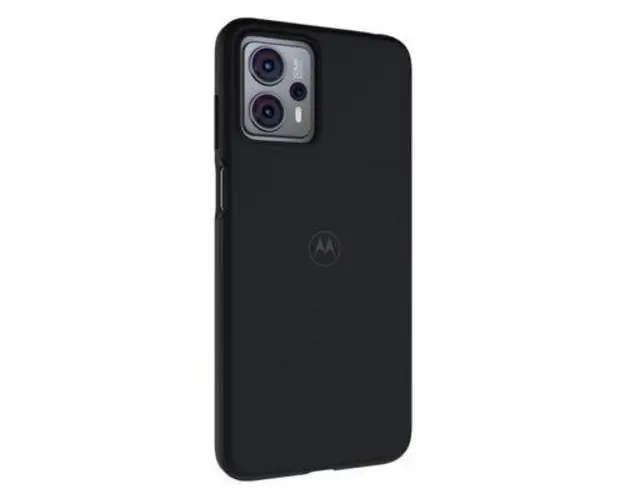 Husa Protectie Spate Motorola G23-SC-SFT-DBK pentru Motorola Moto G23 (Negru)