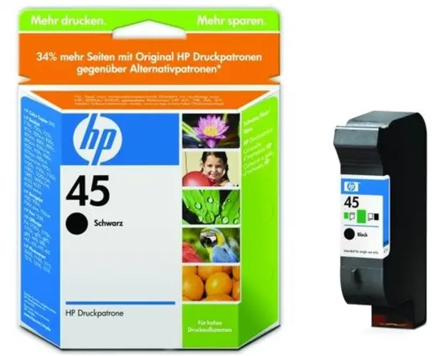 Cartus cerneala HP 45 (Negru)