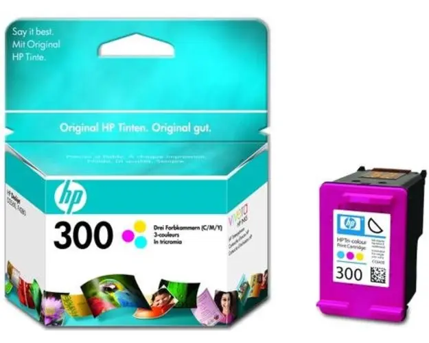 Cartus cerneala HP 300, acoperire 165 pagini (Color)