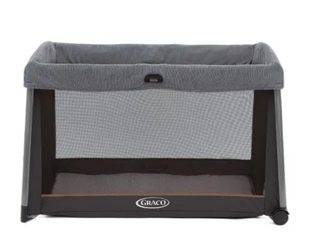 Patut Graco FoldLite Shadow G9AW999SHDEU, 0 - 3 ani, 0 - 15 kg (Gri)