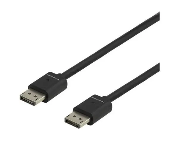 Cablu Deltaco Gaming GAM-060, DisplayPort, 8K, 2m (Negru)