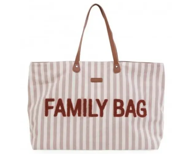 Geanta Childhome Family Bag Nude (Alb)