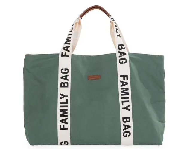 Geanta Childhome Family Bag Signature Verde