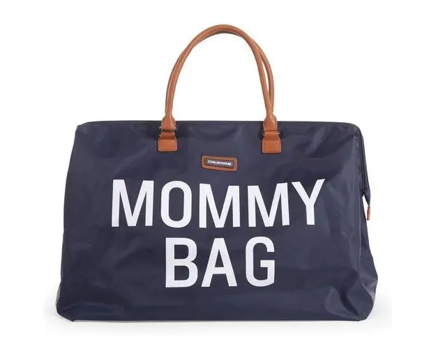 Geanta de infasat Childhome Mommy Bag Bleumarin