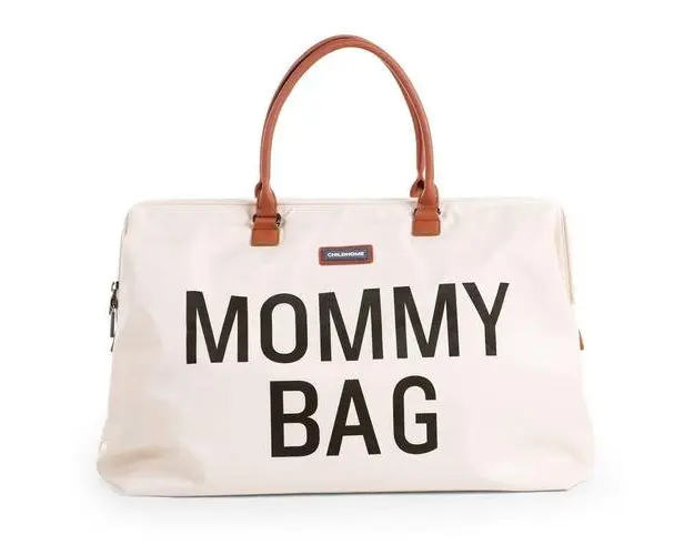 Geanta de infasat Childhome Mommy Bag Ecru