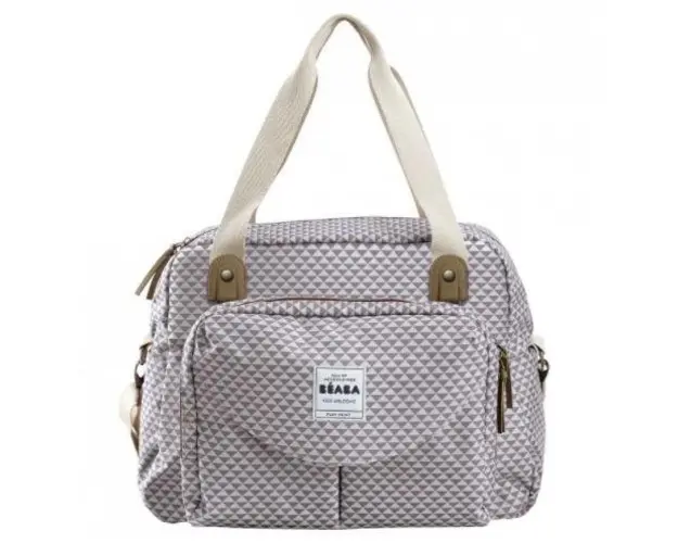 Geanta de transport Beaba Geneva II, 23 L, 16 Buzunare (Coral)