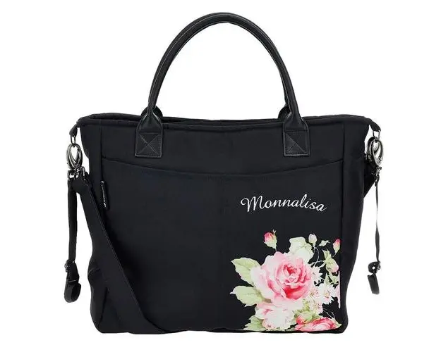 Set Geanta de infasat Leclerc Monnalisa Black (Negru)