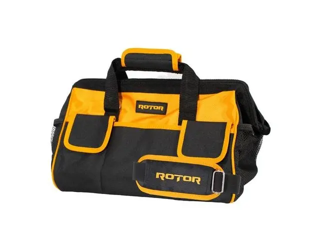 Geanta textila pentru scule 16inch ROTOR R-TB0216, 21 buzunare