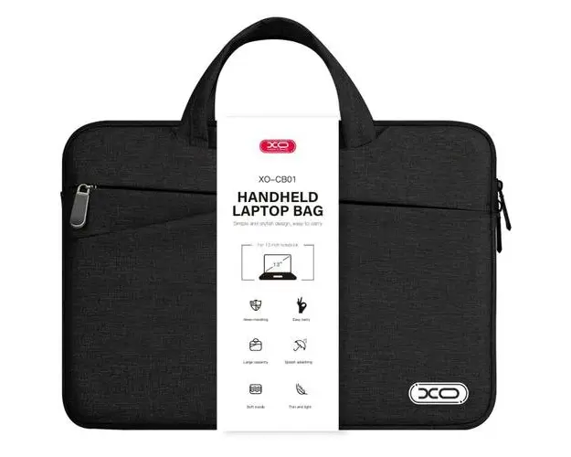 Geanta XO Design CB01 pentru Laptop 13inch, Neagra