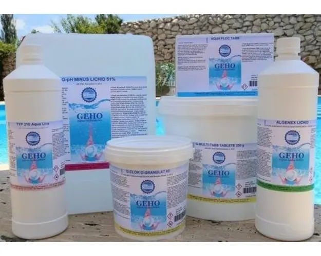 Solutie Corector Geho G pH Plus 41%, pentru piscine, 5 litri