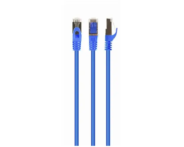 Cablu retea Gembird PP6A-LSZHCU-B-3M, RJ45, Cat.6A, SFTP, LSZH, 3m (Albastru)