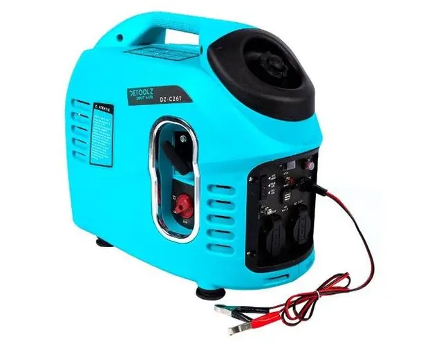 Generator Invertor Detoolz Dz-C261, Benzina, 79.5 Cc 3.22 Cp, 2100 W, 4L