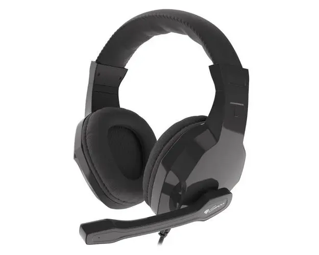 Casti Gaming Genesis Argon 100, Microfon, Jack 3.5mm (Negru)