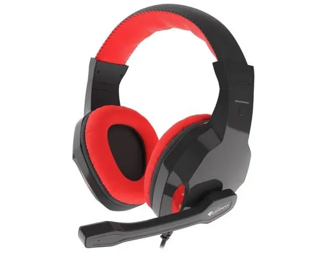 Casti Gaming Genesis Argon 110, Microfon (Negru/Rosu)