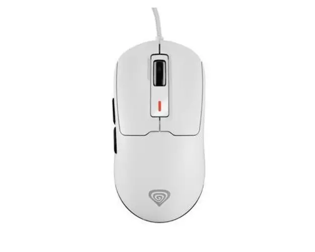 Mouse Gaming Genesis Krypton 660, USB, 12000 DPI, 6 butoane, Iluminare RGB, Switch Huano Purple 90M (Alb)