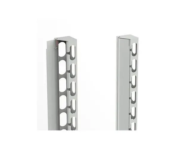 Ghidaj vertical 45U DECKRO DXCOBSET45U, pentru rack cu latimea de 800mm, 1 set (stanga + dreapta)