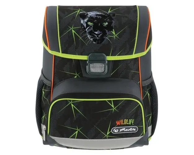 Ghiozdan neechipat Herlitz Loop motiv Wild Life, 31 x 37 x 22 cm, Poliester