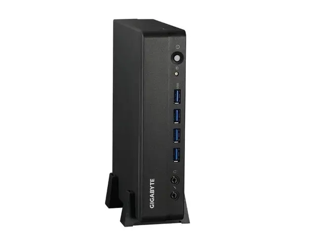 Calculator Barebone Gigabyte BRIX Pro GB-BSi3-1115G4 (rev. 1.0) - Ultra Compact PC Kit, Procesor Intel Core i3-1115G4, 2 cores, 3.0GHz up to 4.1GHz, 6MB, fara memorie RAM, fara stocare, Intel UHD Graphics, No OS (Negru)