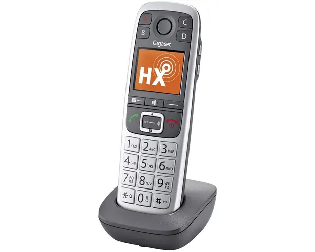 Telefon fara fir DECT Gigaset E560HX, Speaker (Argintiu)