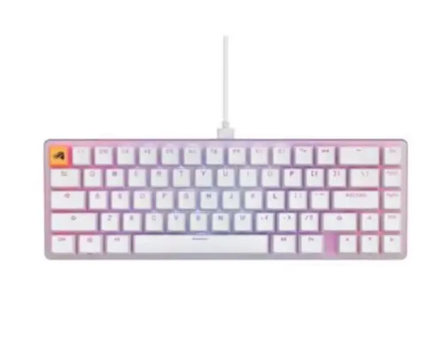 Tastatura mecanica GMMK 2, Glorious PC Gaming Race, compacta (Alb)