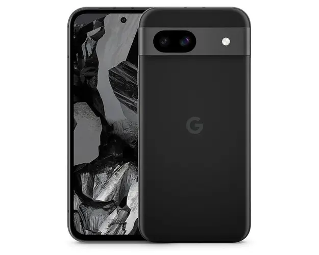 Telefon Mobil Google Pixel 8a, Procesor Google Tensor G3 Nona-core, LTPO OLED Capacitive Touchscreen 6.1inch, 8GB RAM, 128GB Flash, Camera Tripla 50+48+48MP, Wi-Fi, 5G, Dual SIM, Android (Negru)