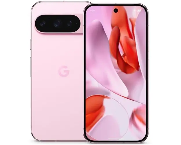 Telefon Mobil Google Pixel 9 Pro, Procesor Google Tensor G4 Octa-core, LTPO OLED Capacitive Touchscreen 6.3, 16GB RAM, 128GB Flash, Camera Tripla 50+48+48MP, Wi-Fi, 5G, Dual SIM, Android (Roz)